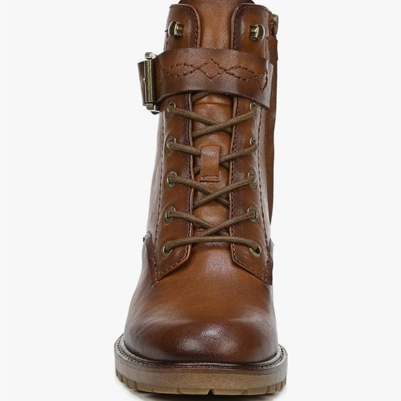 Zodiac Gemma Black Combat Boots